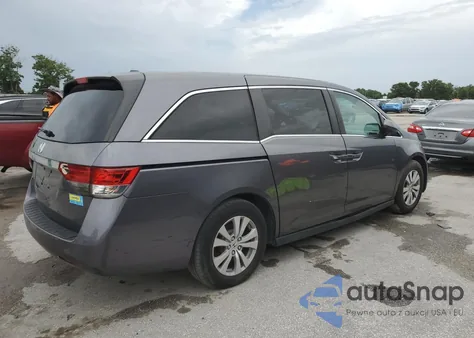 2016 Honda Odyssey Exl from USA, damaged, VIN 5FNRL5H62GB003787